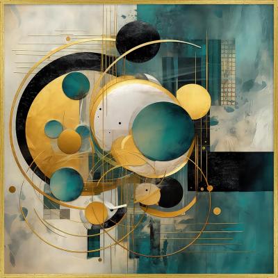 ABSTRACTO CIRCULOS ARTIFICIALES ROL 390